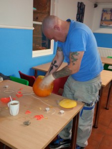 Chris Carving 2