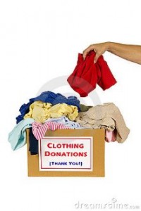 Clothes donation